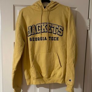 Champion Gold Georgia Tech Hoodie